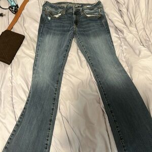 American eagle size 8 long kick boot super stretch